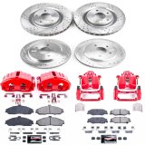 Power Stop 05-13 Chevrolet Corvette Front & Rear Z23 Evolution Sport Brake Kit w/Calipers (1x psbK1563, 1x psbS5006C, 1x psbS4698, 1x psbK1417) thumbnail 5