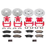 Power Stop 05-18 Nissan Frontier Front & Rear Z23 Evolution Sport Brake Kit w/Calipers (1x psbS2994, 1x psbK4611, 1x psbK4621, 1x psbS3122) thumbnail 7
