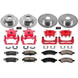 Power Stop 06-07 Buick Rainier Front & Rear Z23 Evolution Sport Brake Kit w/Calipers (1x psbK2084, 1x psbS4804, 1x psbK2050, 1x psbS5004A) thumbnail 7