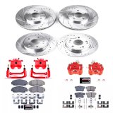 Power Stop 06-07 Honda Accord Front & Rear Z23 Evolution Sport Brake Kit w/Calipers (1x psbK2292, 1x psbS2584, 1x psbK3128, 1x psbS2068A) thumbnail 5