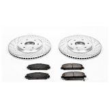 Power Stop 06-07 Infiniti QX56 Front & Rear Z23 Evolution Sport Brake Kit w/Calipers (1x psbS3338, 1x psbK2909, 1x psbS2948, 1x psbK2445) thumbnail 4