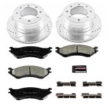 Power Stop 06-08 Dodge Ram 1500 Front & Rear Z23 Evolution Kit w/Calipers (Bundled Kit) thumbnail 6