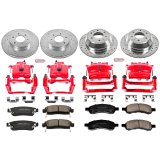 Power Stop 06-09 Chevrolet Trailblazer Front & Rear Z23 Evolution Sport Brake Kit w/Calipers (1x psbS5004, 1x psbS4804, 1x psbK1453, 1x psbK2050) thumbnail 5