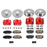 Power Stop 06-12 Toyota RAV4 Front & Rear Z23 Evolution Sport Brake Kit w/Calipers (1x psbS3194, 1x psbK3054, 1x psbS3192, 1x psbK4671) thumbnail 9