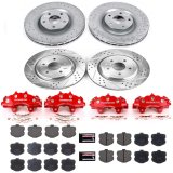 Power Stop 06-13 Chevrolet Corvette Front & Rear Z23 Evolution Sport Brake Kit w/Calipers (1x psbS15042, 1x psbK1446, 1x psbS15044, 1x psbK1444) thumbnail 4