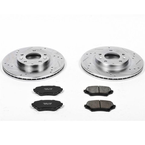 Power Stop 06-15 Mazda MX-5 Miata Front & Rear Z23 Evolution Sport Brake Kit w/Calipers (1x psbK4659, 1x psbK2451, 1x psbS3322, 1x psbS3316) thumbnail 5