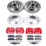 Power Stop 07-08 Ford F-250 Super Duty Front & Rear Z23 Evolution Kit w/Calipers (Bundled Kit) thumbnail 2