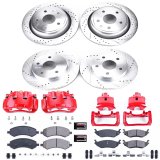 Power Stop 07-09 Chrysler Aspen Front & Rear Z23 Evolution Sport Brake Kit w/Calipers (1x psbK2163, 1x psbS5054, 1x psbS4836, 1x psbK2172) thumbnail 5