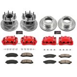 Power Stop 07-10 Ford F-350 Super Duty Front & Rear Z23 Evolution Kit w/Calipers (Bundled Kit) thumbnail 3