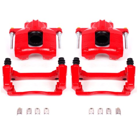 Power Stop 07-17 Jeep Wrangler Front & Rear Z23 Evolution Sport Brake Kit w/Calipers (1x psbS5046, 1x psbS5044, 1x psbK3090, 1x psbK3097)