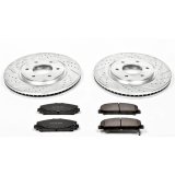 Power Stop 08-10 Infiniti QX56 Front & Rear Z23 Evolution Sport Brake Kit w/Calipers (1x psbK2961, 1x psbS3338, 1x psbS2948, 1x psbK2445) thumbnail 4