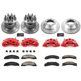 Power Stop 08-19 Ford E-350 Super Duty Front & Rear Z23 Evolution Kit w/Cals (Bundled Kit) thumbnail 8