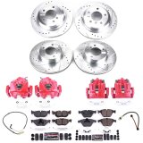 Power Stop 09-10 BMW 328i xDrive Front & Rear Z23 Evolution Sport Brake Kit w/Calipers (1x psbS3360, 1x psbK3002, 1x psbS3226, 1x psbK4678) thumbnail 2