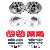 Power Stop 10-11 Ford F-250 Super Duty Front & Rear Z23 Evolution Kit w/Cals (Bundled Kit) thumbnail 4