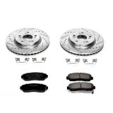 Power Stop 10-12 Acura RDX Front & Rear Z23 Evolution Sport Brake Kit w/Calipers (1x psbS2958, 1x psbS6886, 1x psbK228, 1x psbK206) thumbnail 6