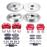 Power Stop 10-12 Subaru Legacy Front & Rear Z23 Evolution Sport Brake Kit w/Calipers (1x psbK4631, 1x psbS2682B, 1x psbK3038, 1x psbS6276) thumbnail 5