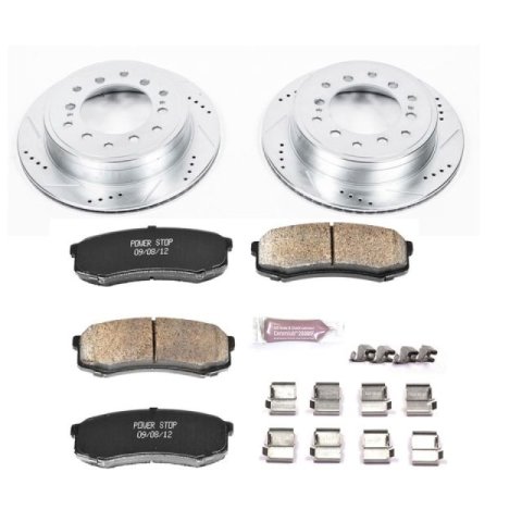 Power Stop 10-14 Toyota FJ Cruiser Front & Rear Z23 Evolution Sport Brake Kit w/Calipers (1x psbK5875, 1x psbS2726, 1x psbK137, 1x psbS2984) thumbnail 3