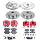 Power Stop 10-15 Hyundai Sonata Front & Rear Z23 Evolution Sport Brake Kit w/Calipers (1x psbK5381, 1x psbS6460, 1x psbS6456, 1x psbK5377) thumbnail 5