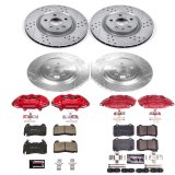 Power Stop 10-15 Chevrolet Camaro Front & Rear Z23 Evolution Sport Brake Kit w/Calipers (1x psbK3019, 1x psbS5282, 1x psbS5284, 1x psbK5602) thumbnail 5