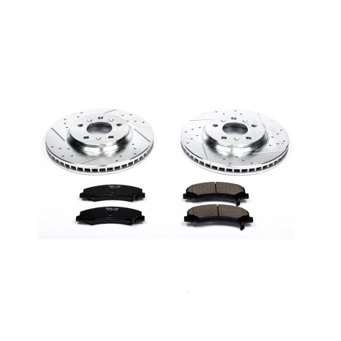 Power Stop 11-13 Chevrolet Impala Front & Rear Z23 Evolution Sport Brake Kit w/Calipers (1x psbS4988, 1x psbK1437, 1x psbS5010, 1x psbK1602) thumbnail 6