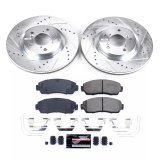 Power Stop 11-14 Honda Odyssey Front & Rear Z23 Evolution Sport Brake Kit w/Calipers (1x psbK5857, 1x psbK4685, 1x psbS6446, 1x psbS6448) thumbnail 9