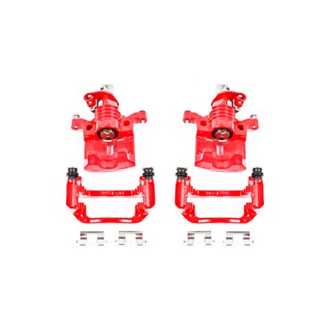 Power Stop 12-13 Chevrolet Impala Front & Rear Z23 Evolution Sport Brake Kit w/Calipers (1x psbK4654, 1x psbS5010, 1x psbK1602, 1x psbS5024) thumbnail 4