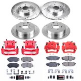 Power Stop 12-16 Subaru Impreza Front & Rear Z23 Evolution Sport Brake Kit w/Calipers (1x psbS2682A, 1x psbK6111, 1x psbK6107, 1x psbS7028) thumbnail 5