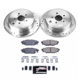 Power Stop 13-14 Subaru Legacy Front & Rear Z23 Evolution Sport Brake Kit w/Calipers (1x psbK4631, 1x psbS2682A, 1x psbK6082, 1x psbS6276) thumbnail 4