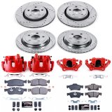 Power Stop 13-15 Jeep Grand Cherokee Front & Rear Z23 Evolution Sport Brake Kit w/Calipers (1x psbK5953, 1x psbS5296A, 1x psbK6536, 1x psbS5420) thumbnail 5
