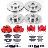 Power Stop 13-19 Ford Fusion Front & Rear Z23 Evolution Sport Brake Kit w/Calipers (1x psbS5474, 1x psbK6399, 1x psbS5476, 1x psbK6559) thumbnail 5