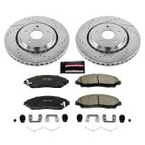 Power Stop 14-16 Acura MDX Front & Rear Z23 Evolution Sport Brake Kit w/Calipers (1x psbS7142, 1x psbK6953, 1x psbS3826A, 1x psbK6957) thumbnail 6