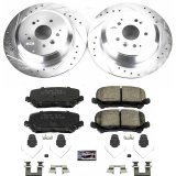 Power Stop 14-16 Acura MDX Front & Rear Z23 Evolution Sport Brake Kit w/Calipers (1x psbS7142, 1x psbK6953, 1x psbS3826A, 1x psbK6957) thumbnail 9
