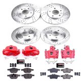 Power Stop 14-18 Ford Focus Front & Rear Z23 Evolution Sport Brake Kit w/Calipers (1x psbS2942D, 1x psbK5975, 1x psbK5976, 1x psbS6284B) thumbnail 5