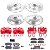 Power Stop 14-19 Nissan Rogue Front & Rear Z23 Evolution Sport Brake Kit w/Calipers (1x psbK7036, 1x psbK6761, 1x psbS7148, 1x psbS6696) thumbnail 5