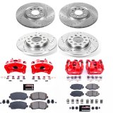 Power Stop 15-17 Chrysler 200 Front & Rear Z23 Evolution Sport Brake Kit w/Calipers (1x psbK6543, 1x psbS5528, 1x psbK6538, 1x psbS5530) thumbnail 5
