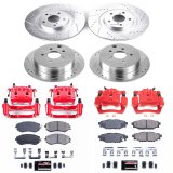 Power Stop 16-17 Subaru Crosstrek Front & Rear Z23 Evolution Sport Brake Kit w/Calipers (1x psbS2682A, 1x psbK6082, 1x psbK6107, 1x psbS7028) thumbnail 5