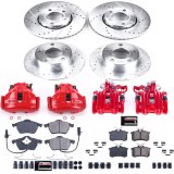 Power Stop 98-01 Audi A6 Front & Rear Z23 Evolution Sport Brake Kit w/Calipers (1x psbK515, 1x psbS2108, 1x psbS1816, 1x psbK528) thumbnail 2