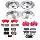 Power Stop 98-02 Lexus LX470 Front & Rear Z23 Evolution Sport Brake Kit w/Calipers (1x psbK1134, 1x psbS2634, 1x psbS2630, 1x psbK1132) thumbnail 2