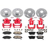 Power Stop 98-02 Honda Accord Front & Rear Z23 Evolution Sport Brake Kit w/Calipers (1x psbK1244, 1x psbS2068, 1x psbK1239, 1x psbS2090) thumbnail 2