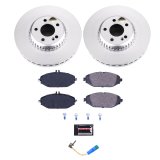 Power Stop 15-16 Mercedes-Benz C300 Front & Rear Euro-Stop Brake Kit (1x psbESK7963, 1x psbESK8047) thumbnail 3