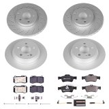 Power Stop 14-16 Mercedes-Benz E250 Front & Rear Euro-Stop Brake Kit (1x psbESK5792, 1x psbESK7745) thumbnail 4
