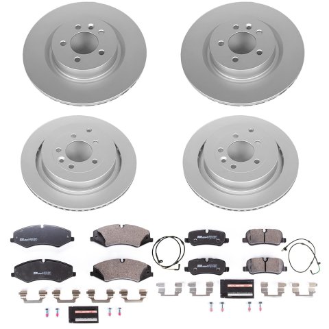 Power Stop 11-16 Land Rover LR4 Front & Rear Euro-Stop Brake Kit (1x psbESK6564, 1x psbESK7683) thumbnail 6