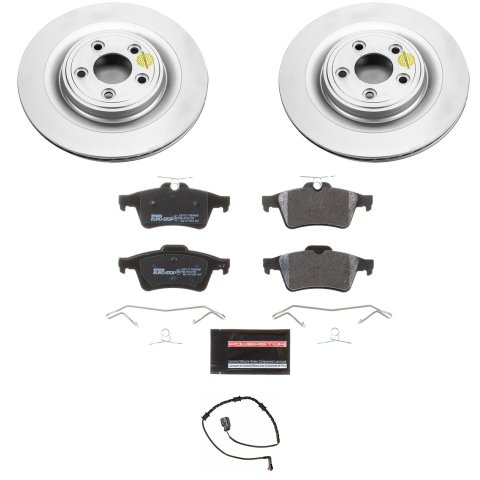 Power Stop 10-15 Jaguar XF Front & Rear Euro-Stop Brake Kit (1x psbESK6279, 1x psbESK6282) thumbnail 8