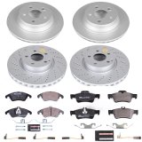 Power Stop 10-14 Mercedes-Benz E350 Front & Rear Euro-Stop Brake Kit (1x psbESK7496, 1x psbESK5322) thumbnail 1