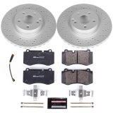 Power Stop 10-13 Mercedes-Benz S400 Front & Rear Euro-Stop Brake Kit (1x psbESK6231, 1x psbESK6566) thumbnail 5