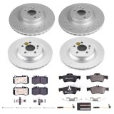Power Stop 10-11 Mercedes-Benz E550 Front & Rear Euro-Stop Brake Kit (1x psbESK6640, 1x psbESK6881) thumbnail 6