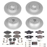 Power Stop 07-09 Mercedes-Benz E350 Sedan Front & Rear Euro-Stop Brake Kit (1x psbESK5322, 1x psbESK5325A) thumbnail 6