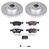 Power Stop 07-09 Mercedes-Benz E550 Front & Rear Euro-Stop Brake Kit (1x psbESK5322, 1x psbESK7767) thumbnail 9
