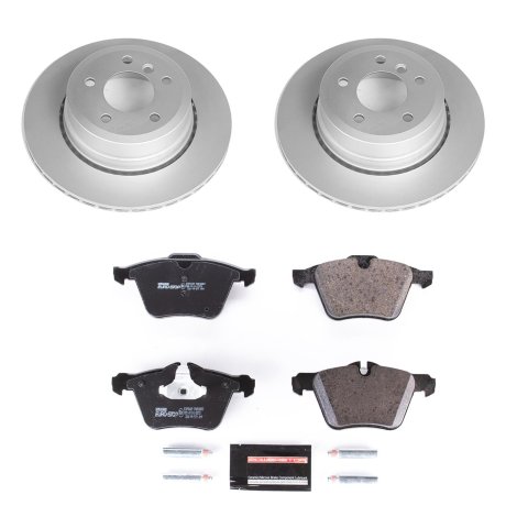 Power Stop 07-08 Jaguar S-Type Front & Rear Euro-Stop Brake Kit (1x psbESK4612, 1x psbESK5638) thumbnail 9