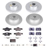Power Stop 04-06 Mercedes-Benz E500 Front & Rear Euro-Stop Brake Kit (1x psbESK7770, 1x psbESK5322) thumbnail 6
